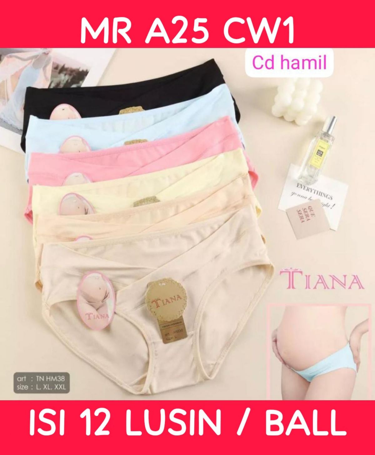CELANA DALAM HAMIL MR A25 CW1 UKURAN XXL ISI 12 LUSIN