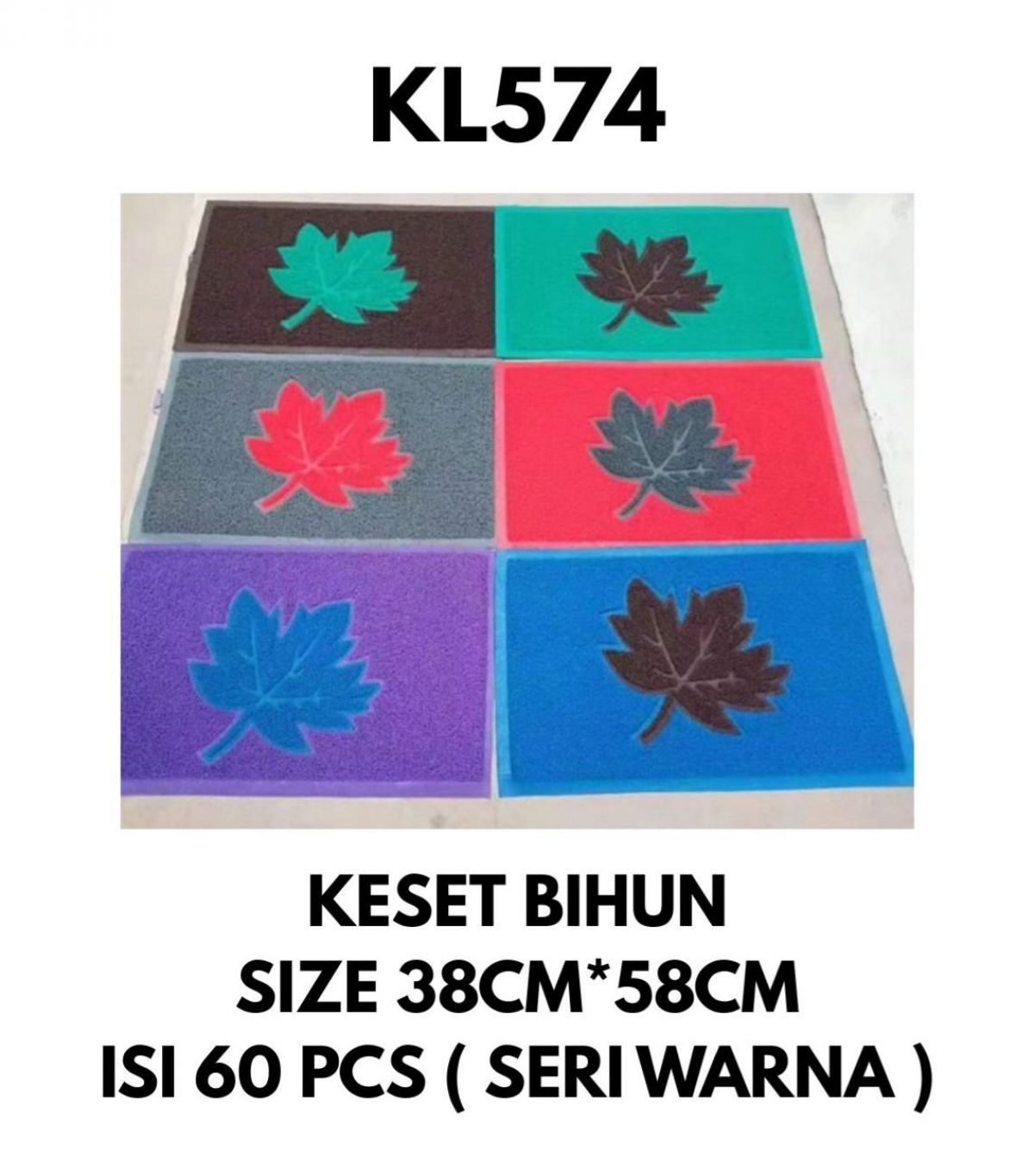 KESET BIHUN KL574 SIZE 38CM * 58CM ISI 60 PCS