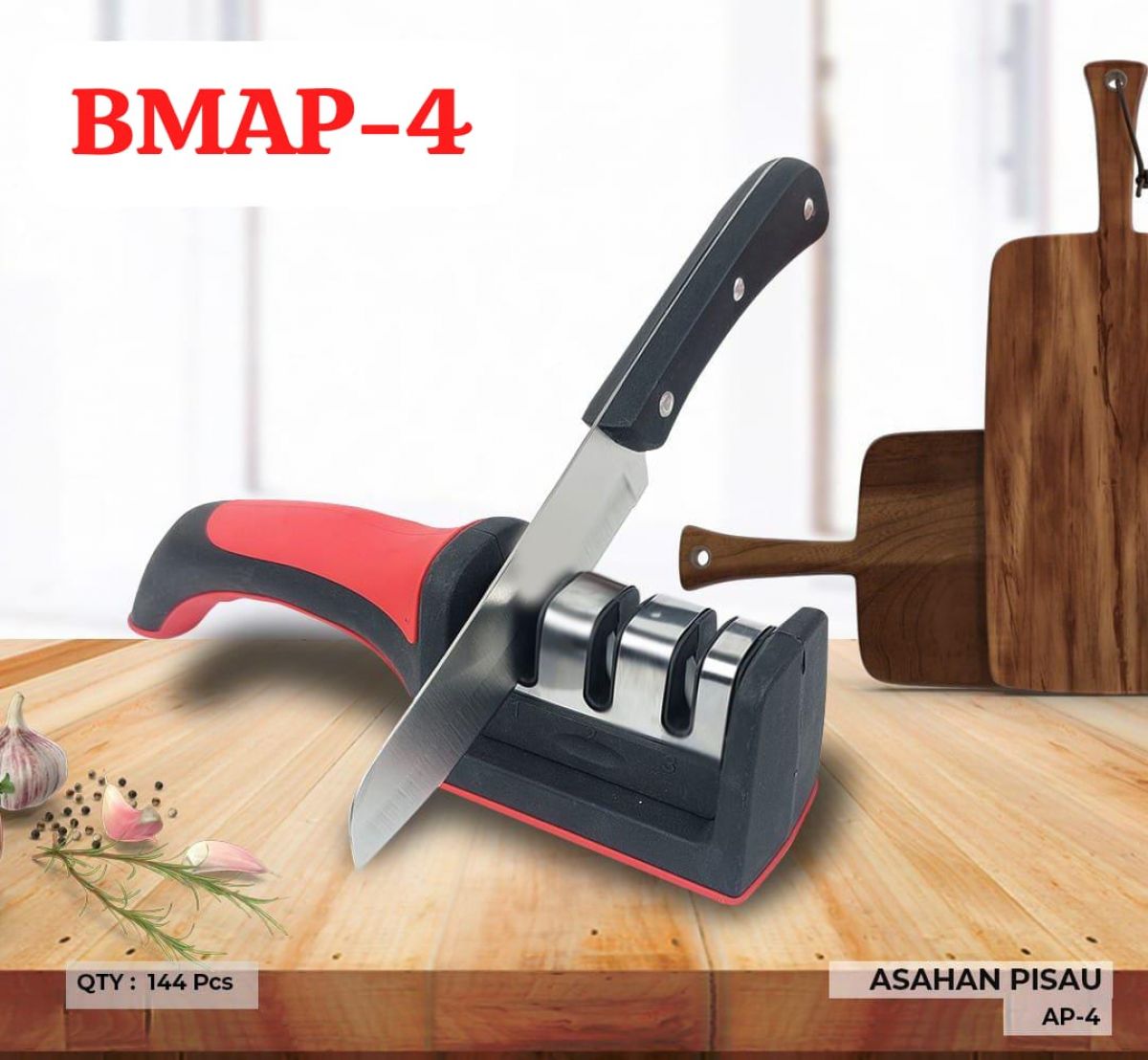 ASAHAN PISAU BMAP-4 ISI 144 PCS