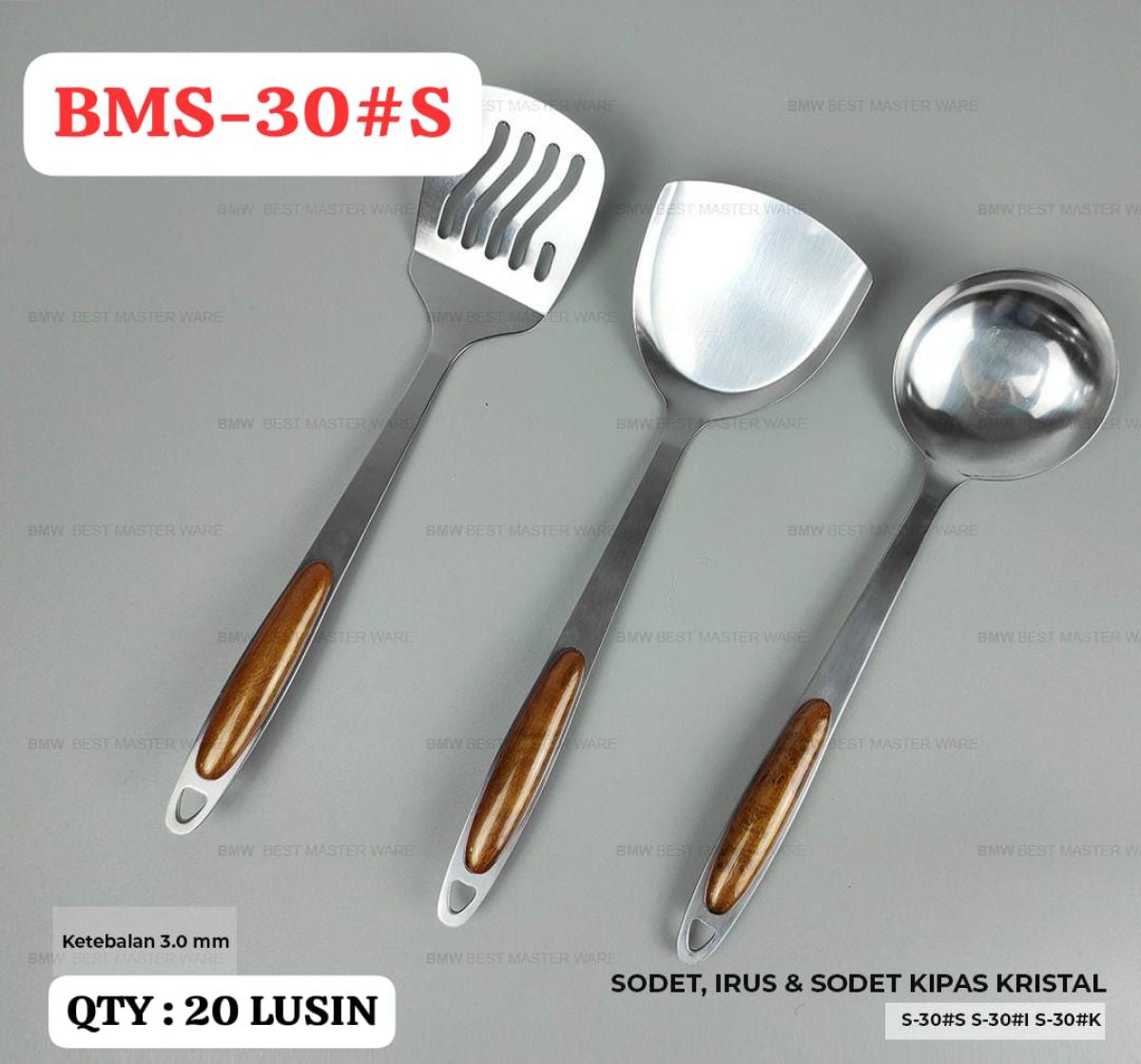 SODET KRISTAL BMS-30#S ISI 20 LUSIN