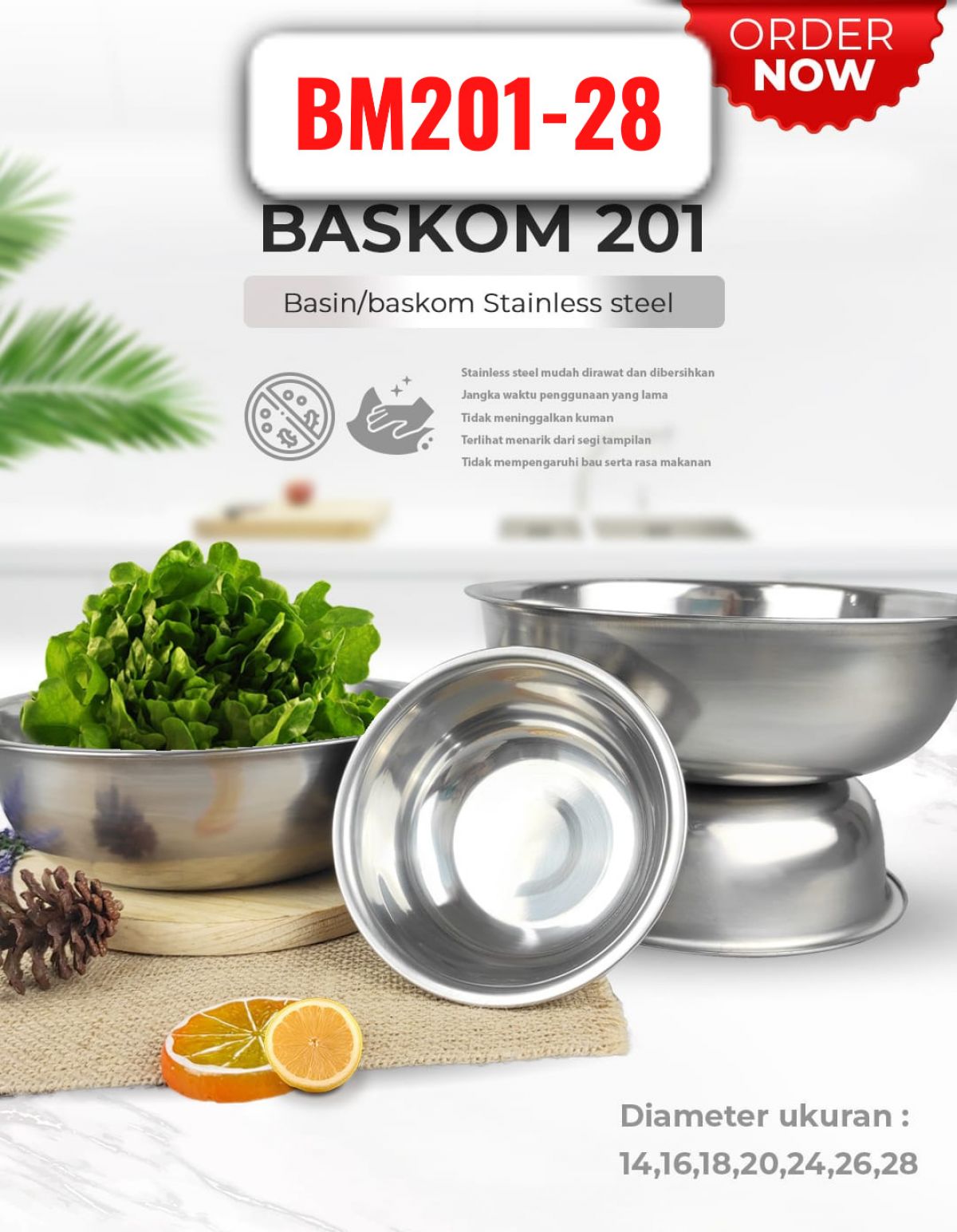 BASKOM 201 28CM