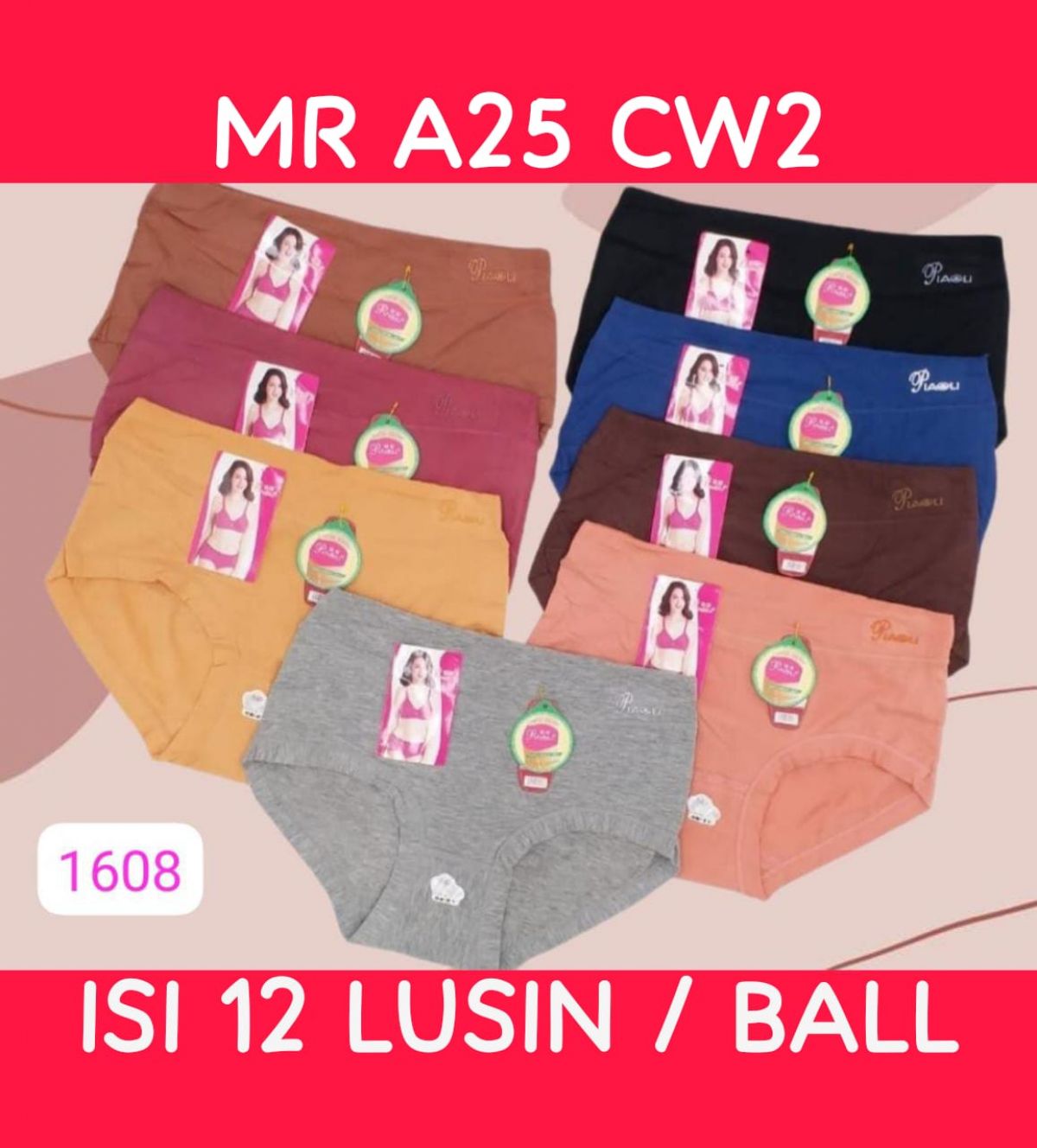 CELANA DALAM MR A25 CW2 UKURAN XXL ISI 12 LUSIN