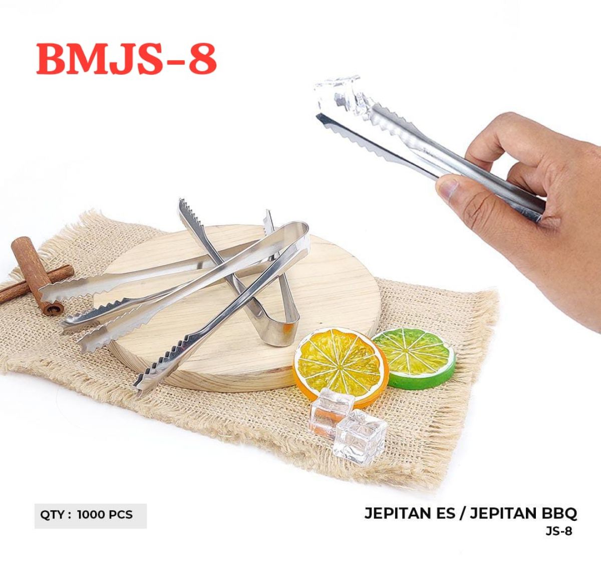 JEPITAN ES / BBQ BMJS-8 ISI 1000 PCS