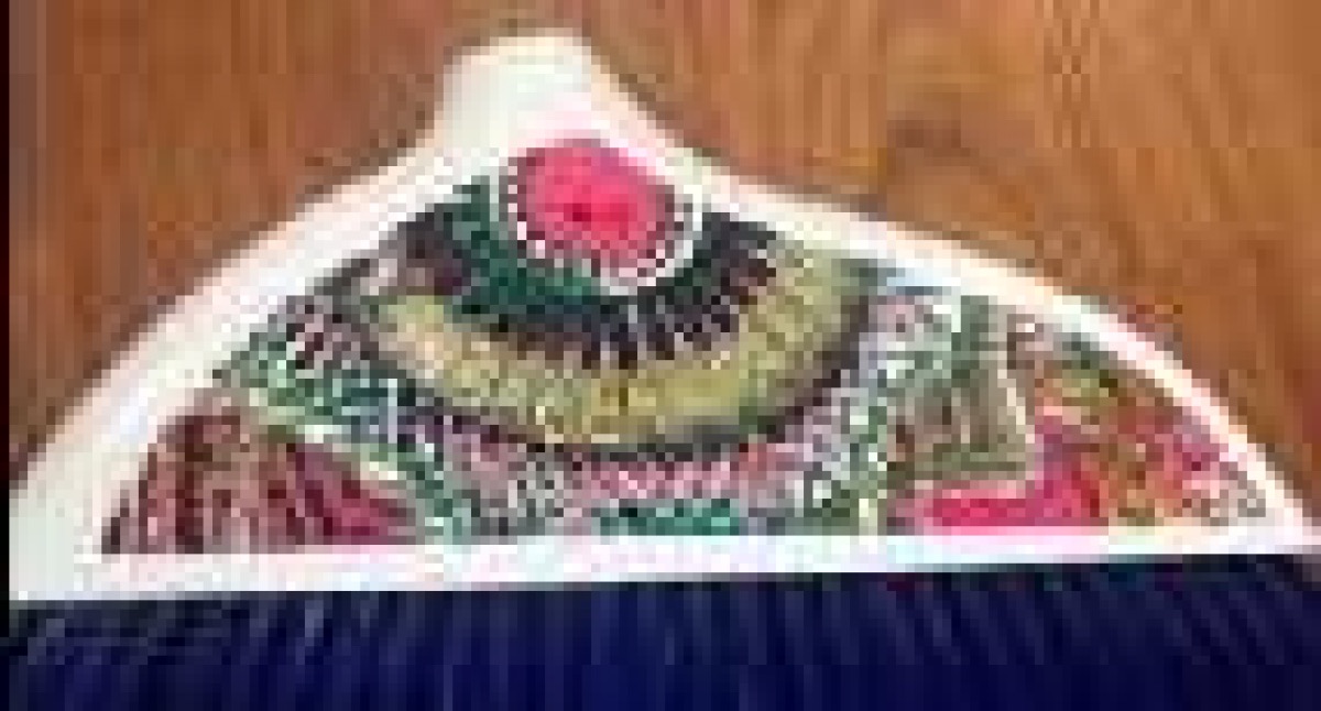 SAPU BATIK BIRU J-313