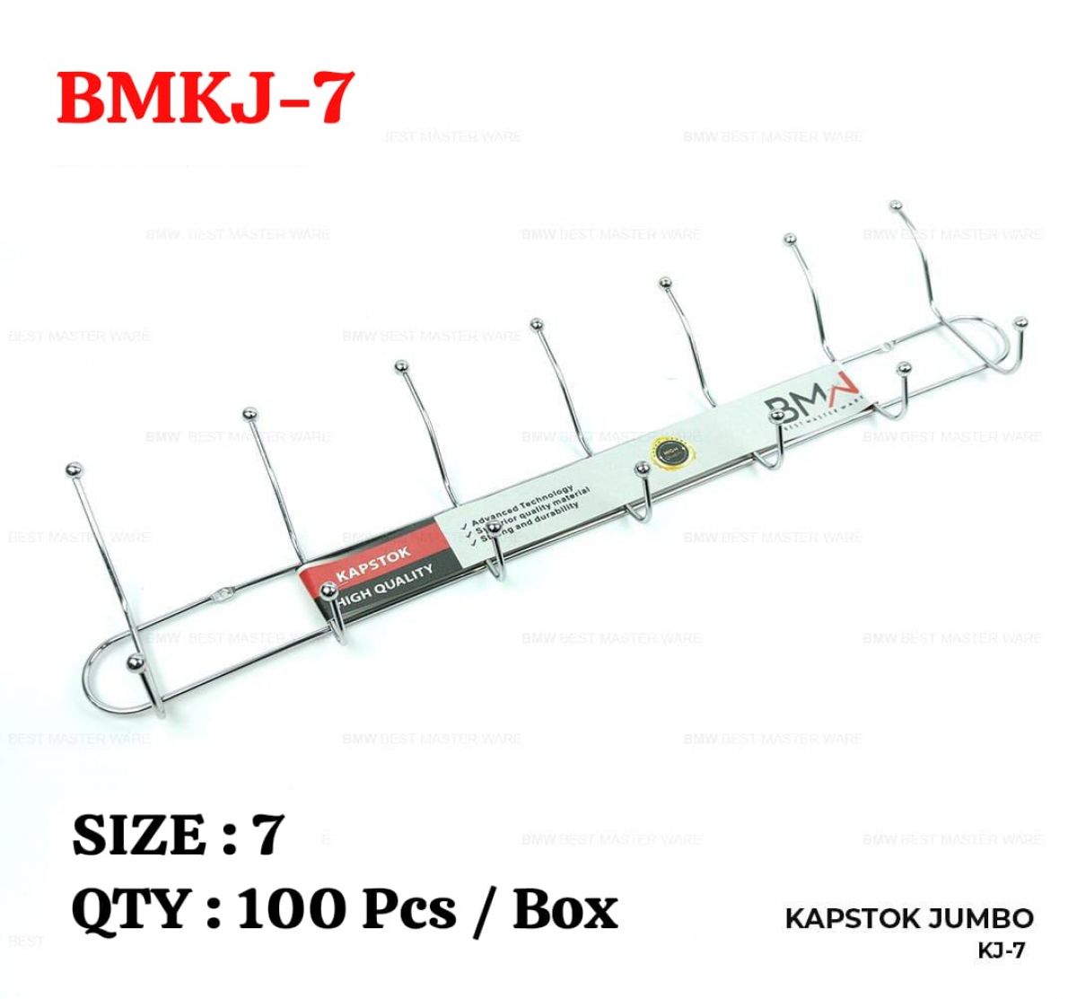 KAPSTOK JUMBO BMKJ-7 ISI 100 PCS