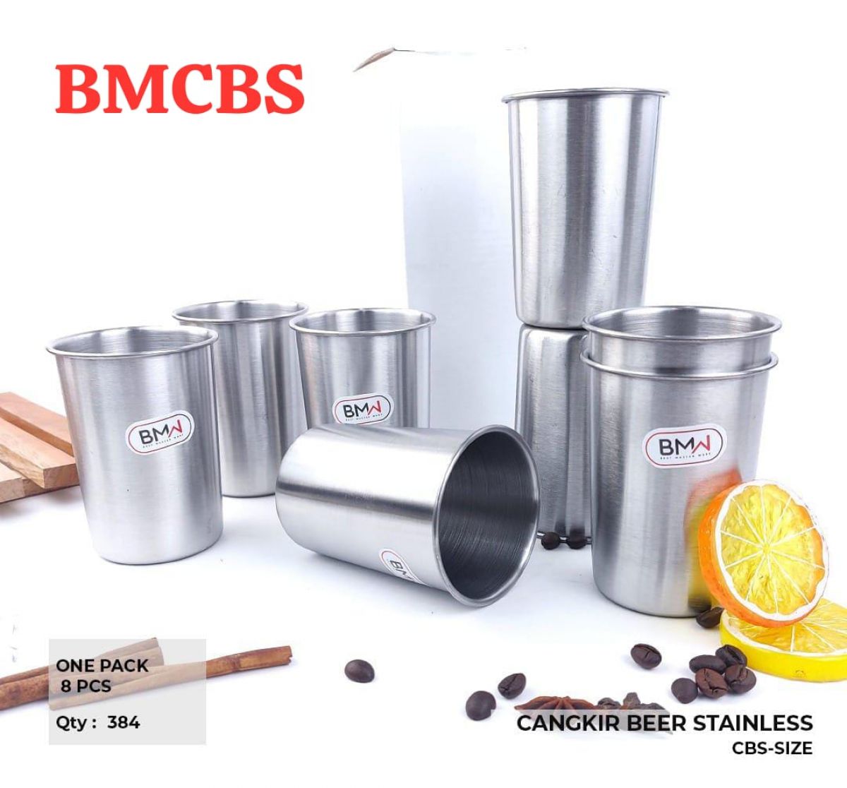 CANGKIR BEER BMCBS ISI 384 PCS