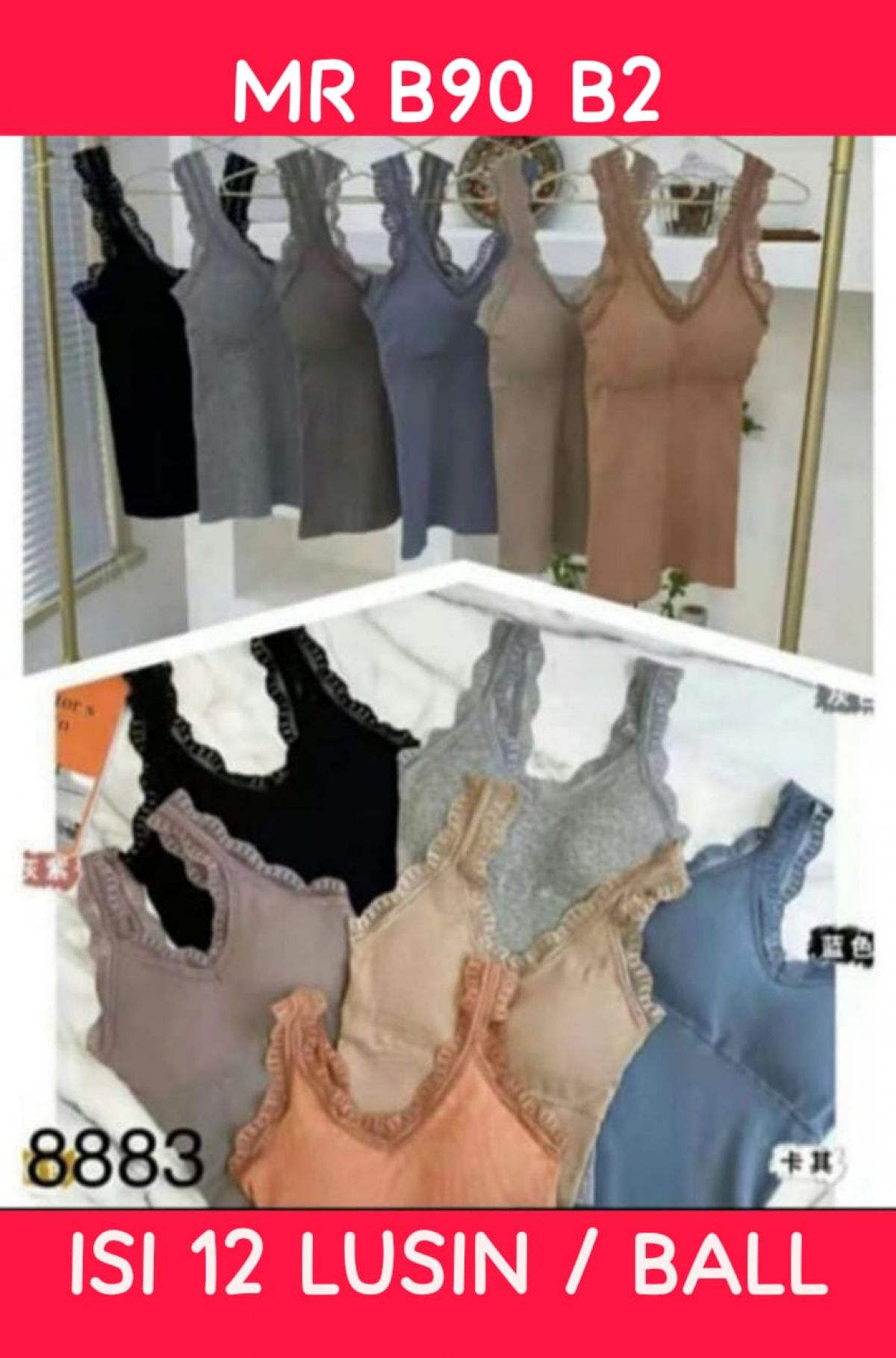 TANKTOP MR B90 B2 ISI 12 LUSIN