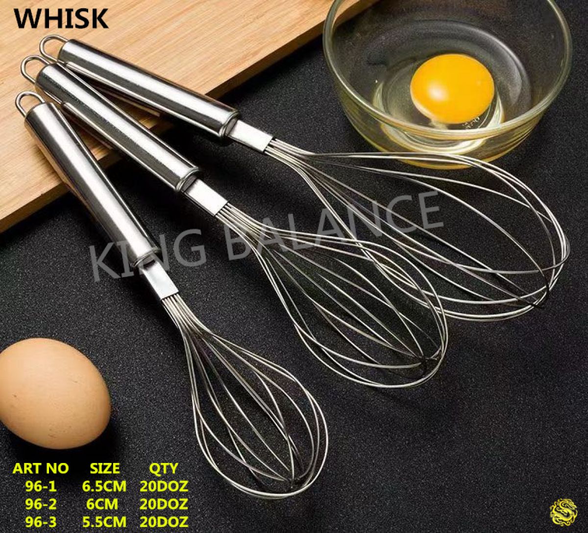 KOCOKAN TELUR STAINLESS