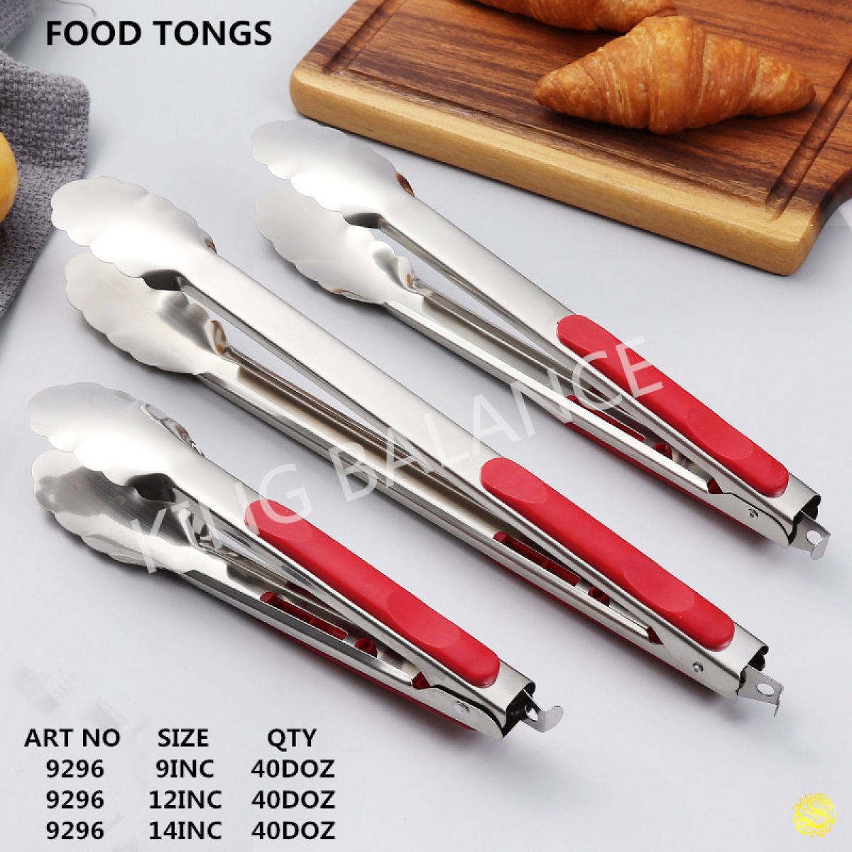 JEPITAN DAUN STAINLESS 9296-12